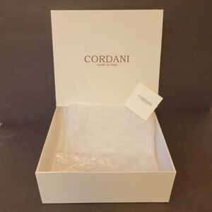 CORDANI Empty Storage Shoes Box 11"×10"×4" With Tissue Product Tag